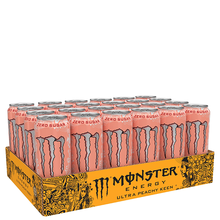 24 x Monster Energy Ultra 500 ml från Monster Energy – vätskor
