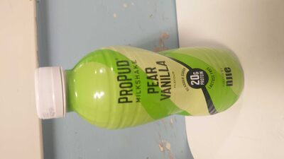 ProPud Proteinmilkshake m. pære- og vaniljesmag u. tilsat sukker laktosefri från ProPud – vätskor