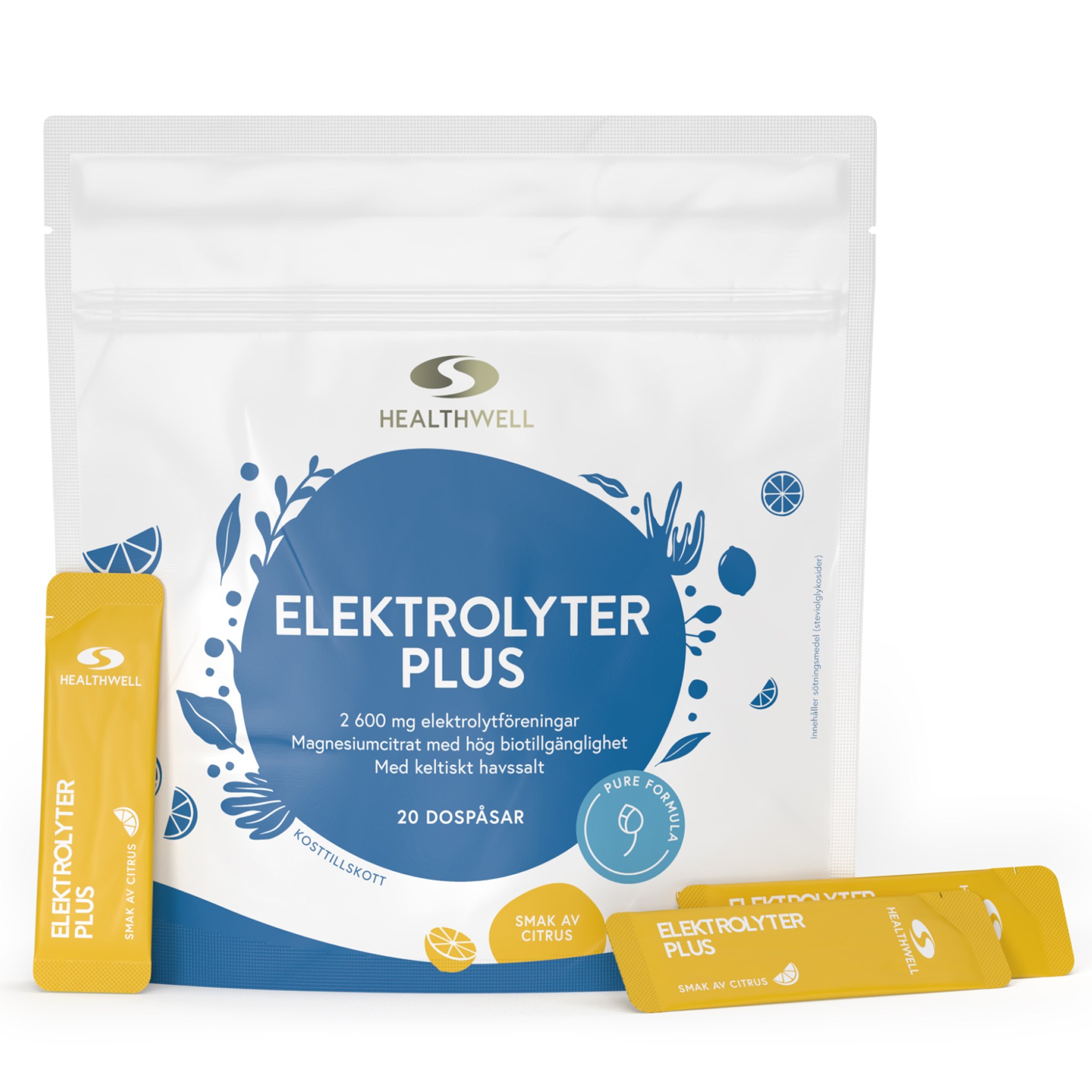 Healthwell Elektrolyter Plus från Healthwell – pulver