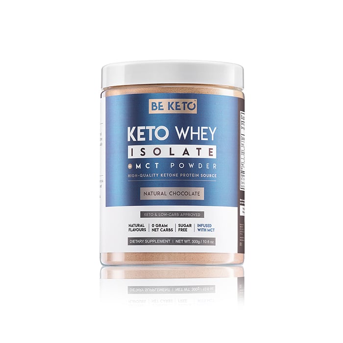 KETO Whey + MCT 300 g från BeKeto – pulver