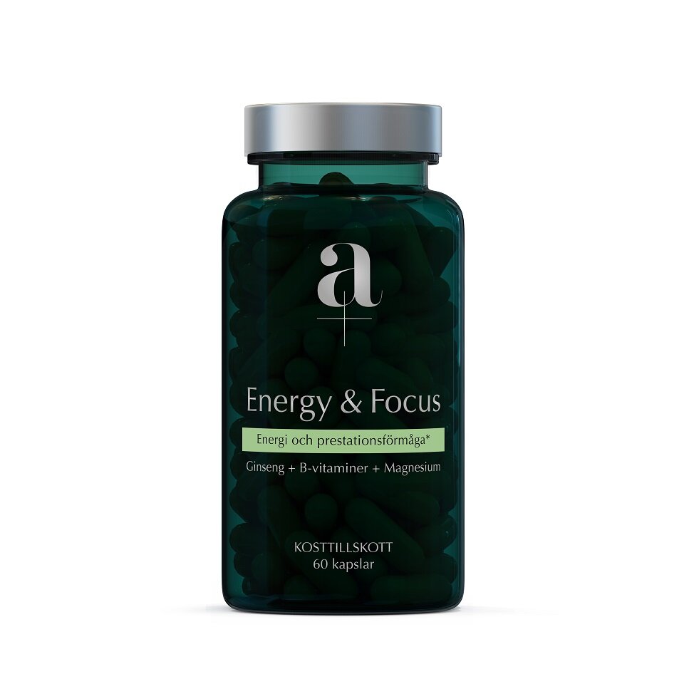 Energy & Focus 60 kapslar från A+ – kapslar