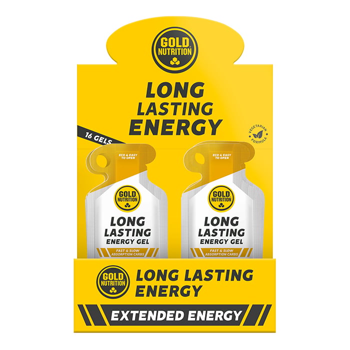 16 x Long Lasting Gel 60 g från Gold Nutrition – gel