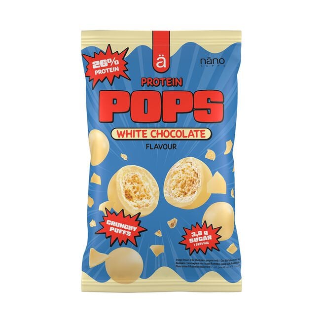 12 x Protein Pops White Chocolate, 38g från Näno Supps – bar