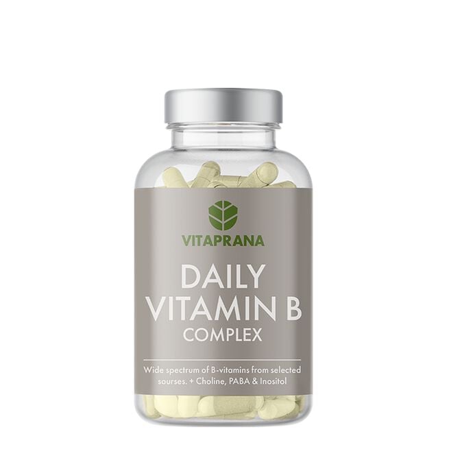 Daily Vitamin B Complex 100 kapslar från Vitaprana – kapslar