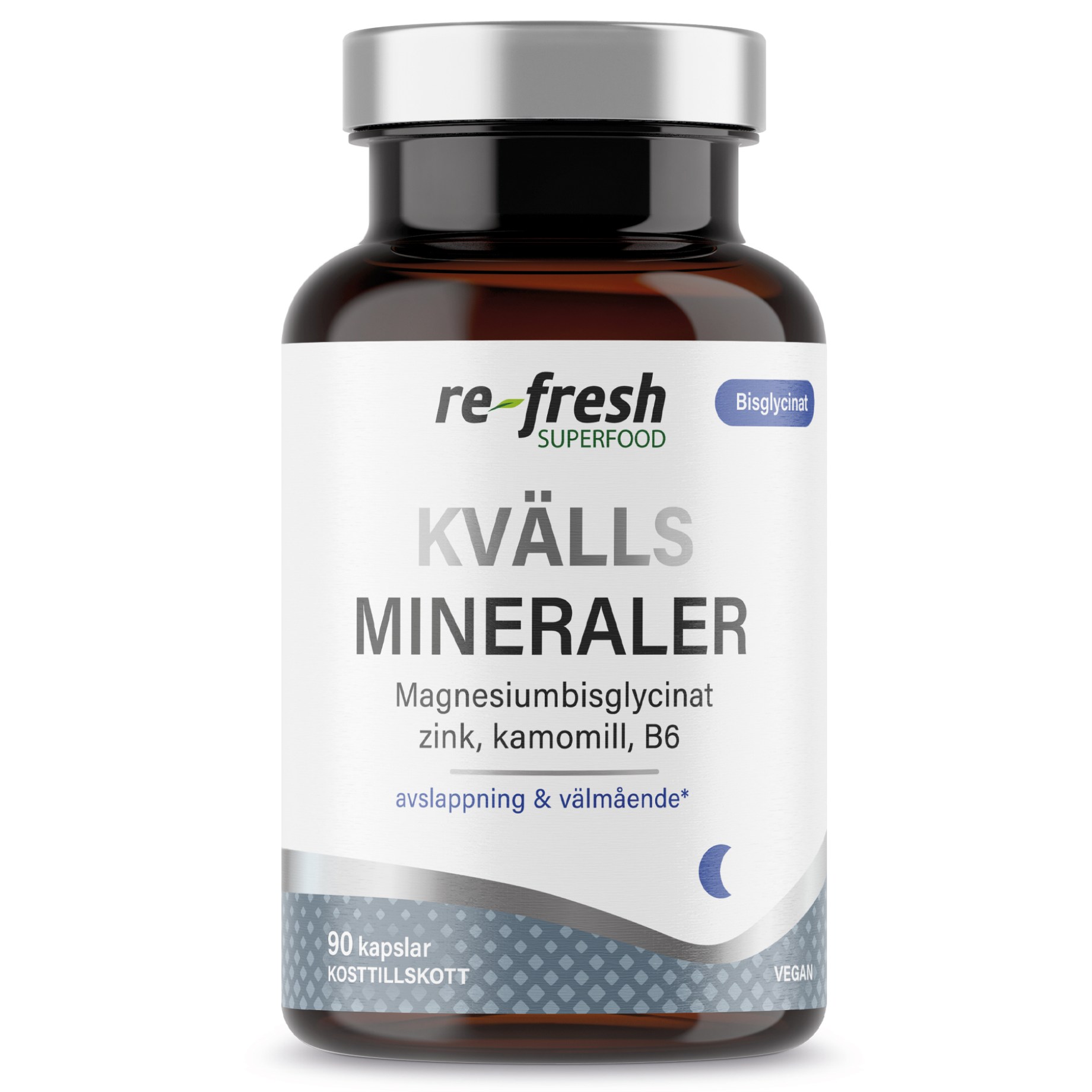 Re-fresh Superfood Kvällsmineraler från Re-fresh Superfood – tabletter
