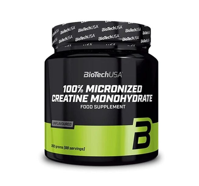 100% Creatine Monohydrate 300 g från Biotech USA – pulver