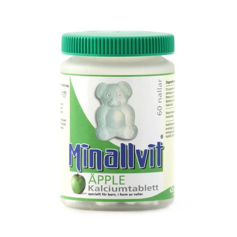 Kalcium 60 tabletter från Minallvit – tabletter