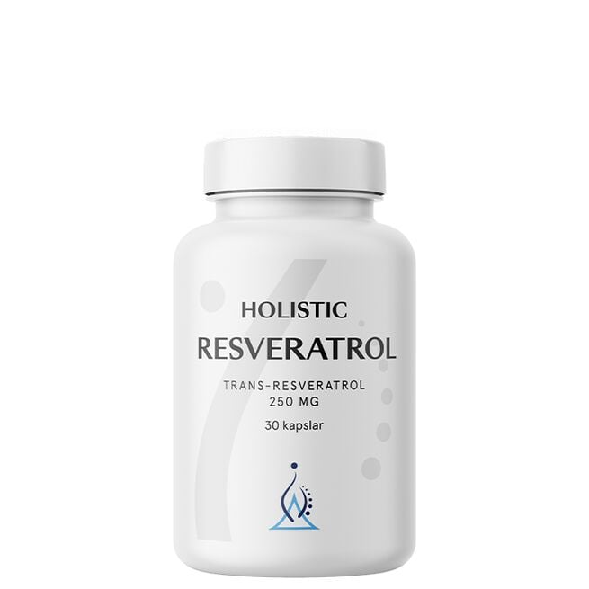 Resveratrol 30 vegetabiliska kapslar från Holistic – kapslar