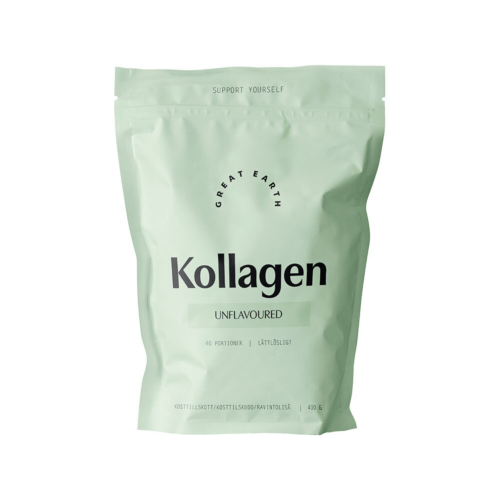 Kollagen 400g från Great Earth – pulver