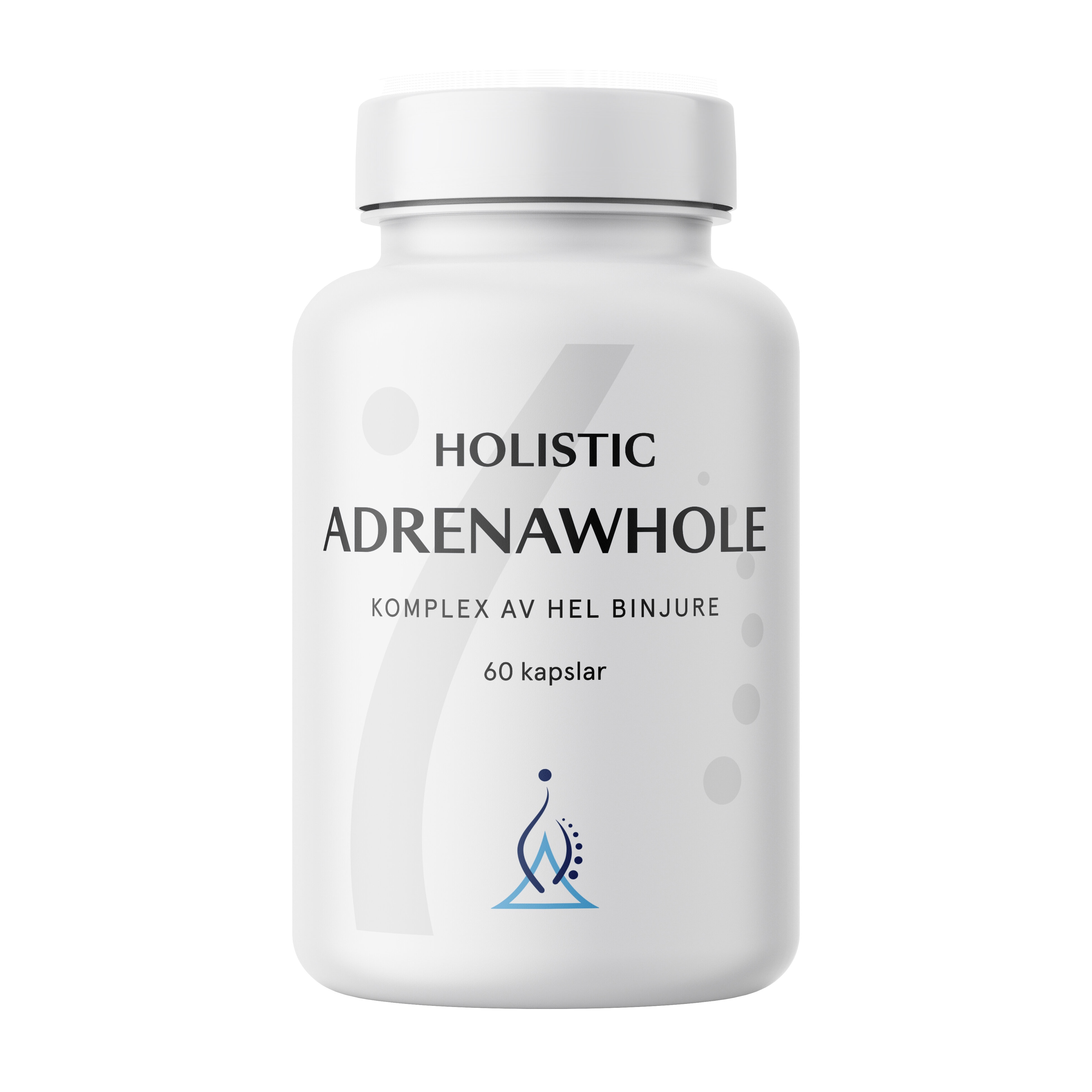 Adrenawhole 200mg 60 kapslar från Holistic – kapslar