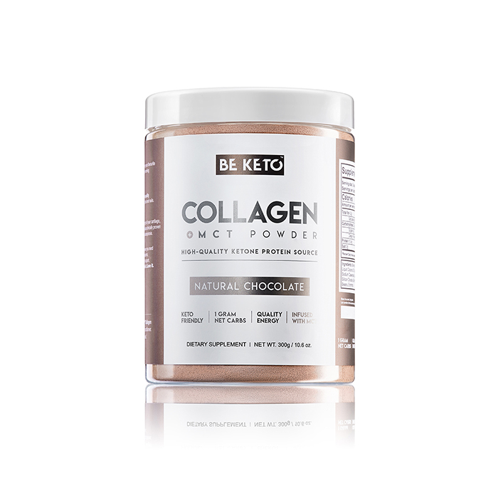 KETO Collagen +MCT 300 g från BeKeto – pulver