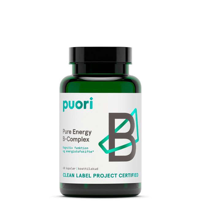 Pure Energy B - Complex 60 kapslar från Puori – kapslar