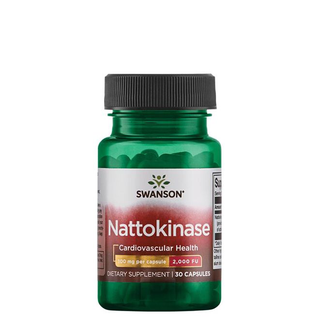 Nattokinase 100 mg 30 kapslar från Swanson – kapslar