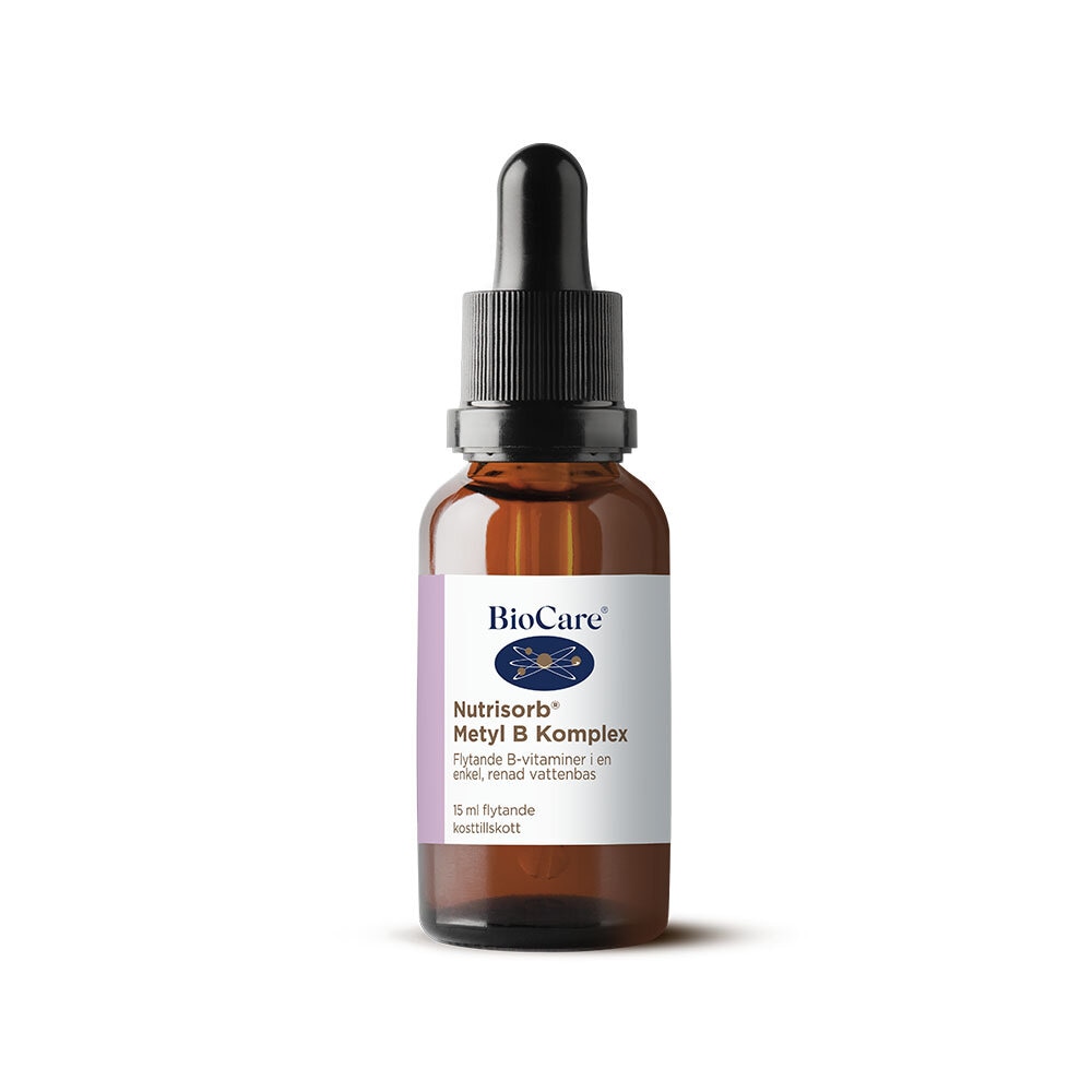 Metyl B Komp Nutrisor 15ml från BioCare – vätskor
