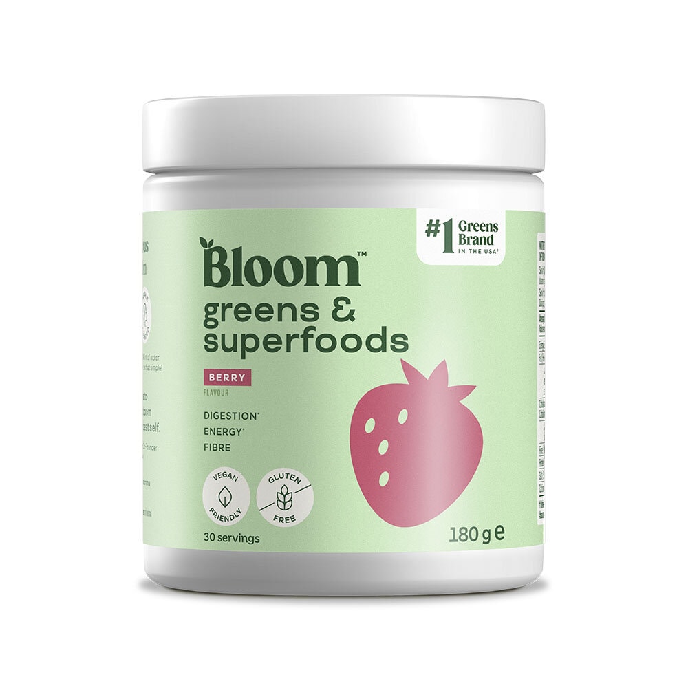 Greens Berry 180g från Bloom – pulver