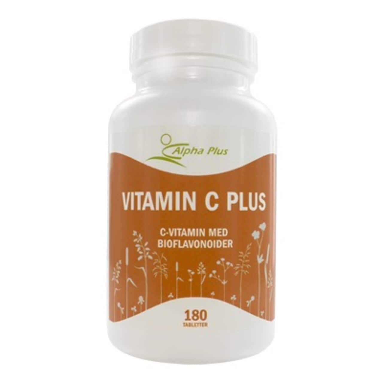 Vitamin C Plus 180 tabletter från Alpha Plus HMA – tabletter
