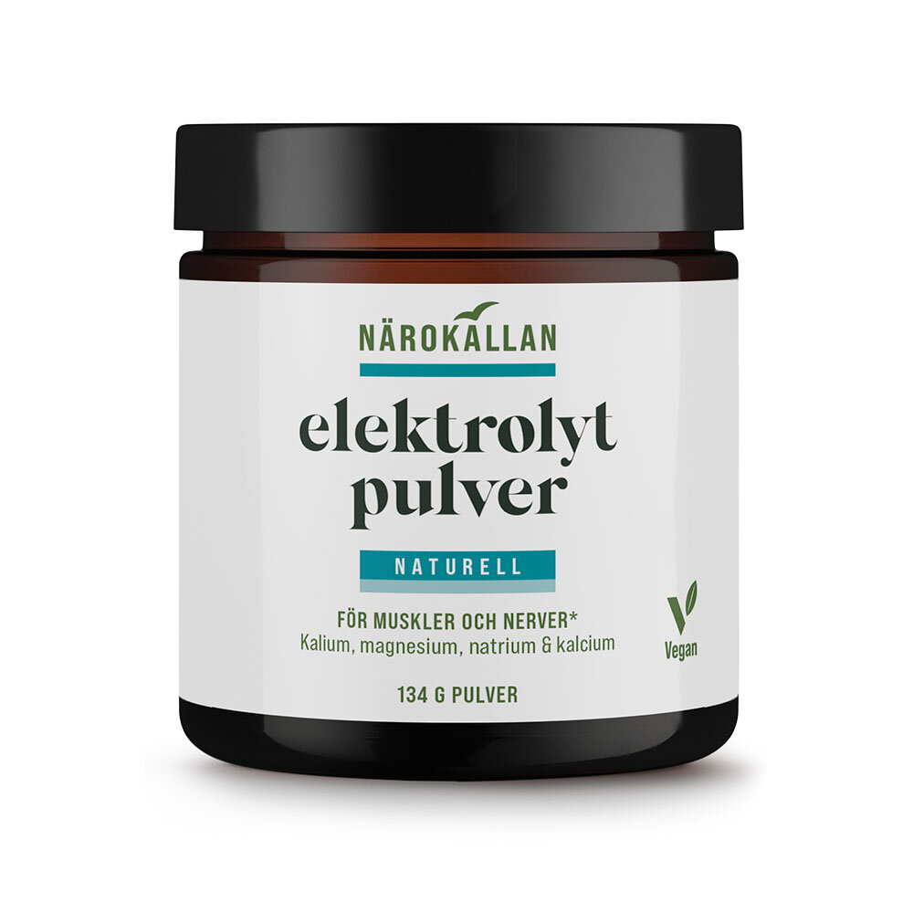Elektrolytpulver Naturell 134g från Närokällan – pulver