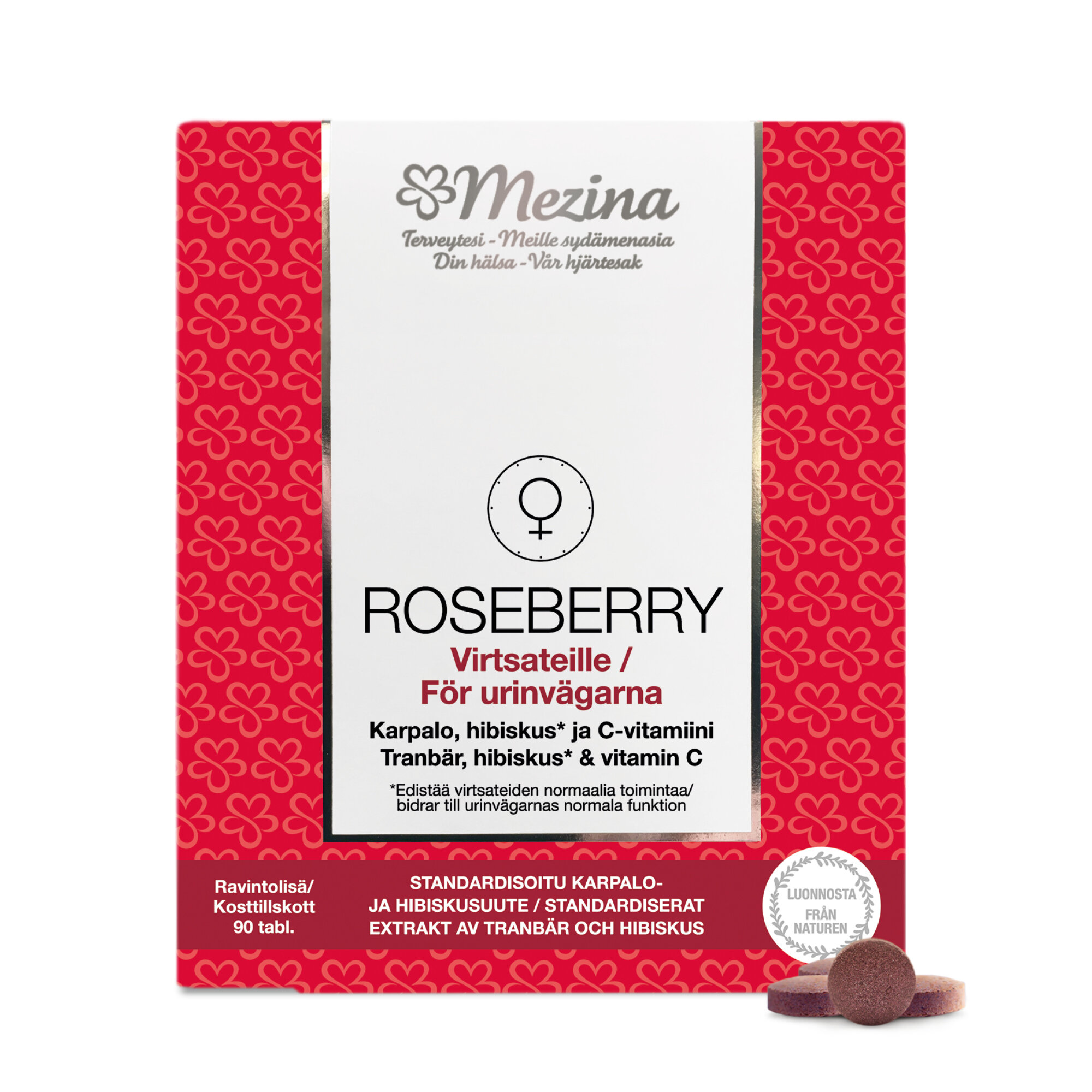 Roseberry 90 tabletter från Mezina – tabletter