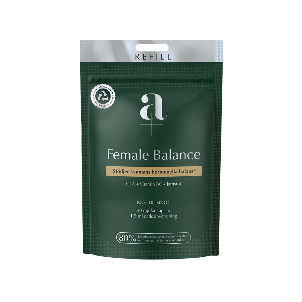 Female Balance 90 mjuka kapslar Refill från A+ – kapslar