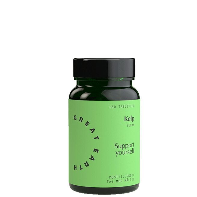 Kelp 225 mcg 150 tabletter från Great Earth – tabletter