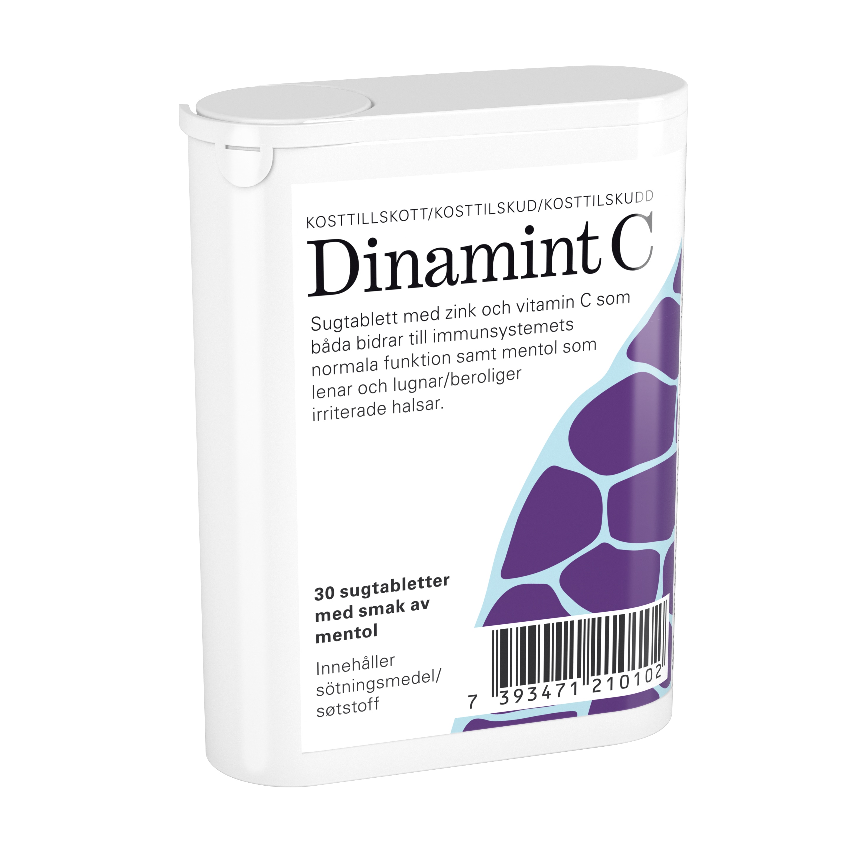 Dinamint 30 st halstabletter från Dinamint – tabletter