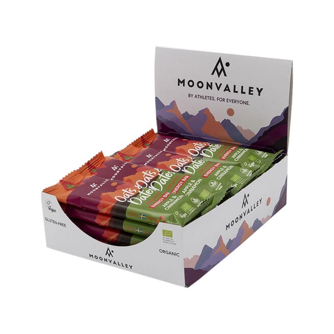 12x Vegan Energy bar Oats & Dates 50 g från Moonvalley – bar