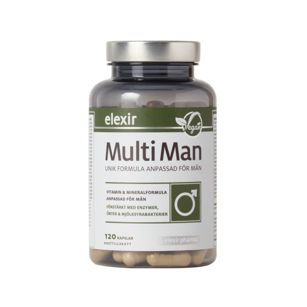 Multi Man 120 kapslar från Elexir Pharma – kapslar