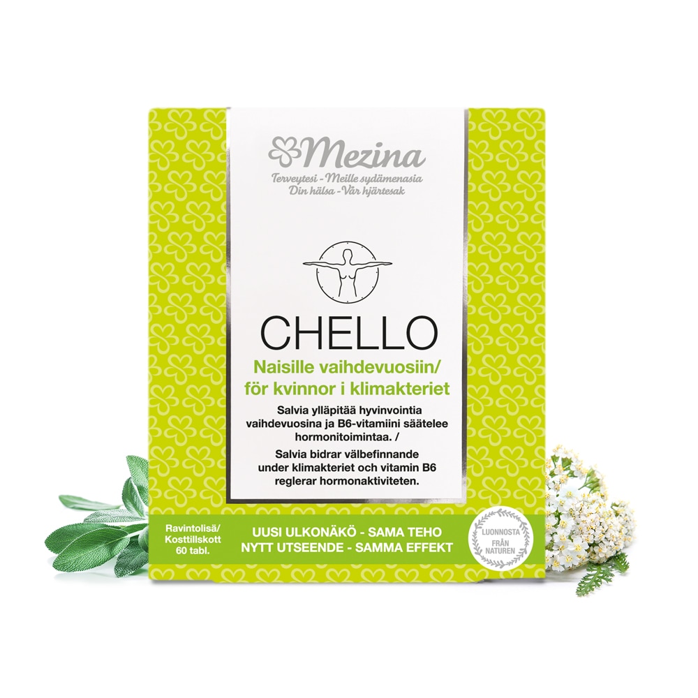 Chello B6 vitamin 60 tabletter från Mezina – tabletter