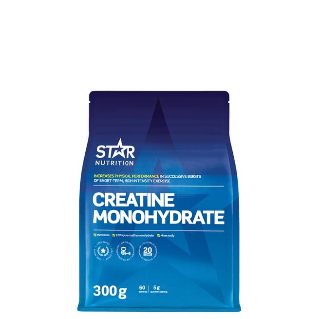 Kreatinmonohydrat 300 g från Star Nutrition – pulver
