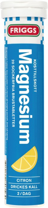 Friggs Magnesium Citron 20 brustabletter från Friggs – tabletter