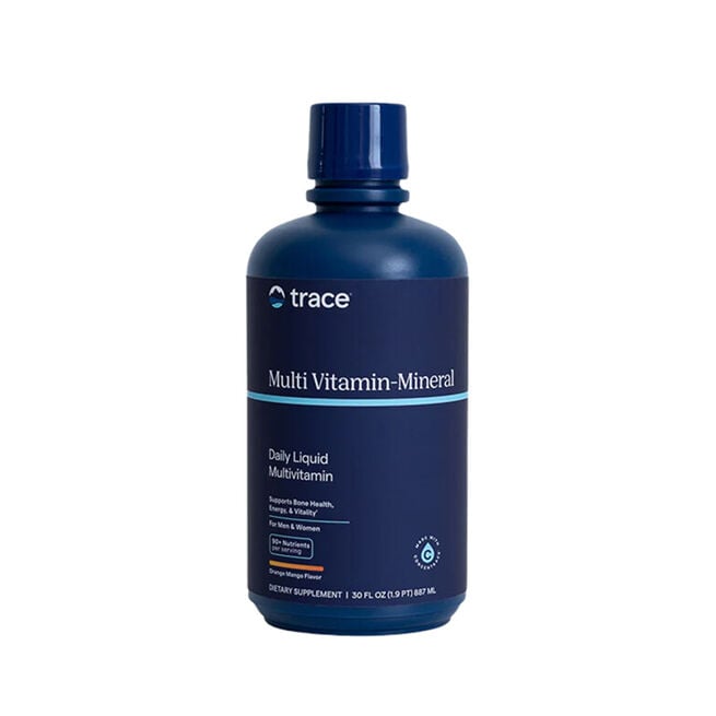 Liquid Vitamin-Mineral Orange Mango 887 ml från Trace Minerals – vätskor