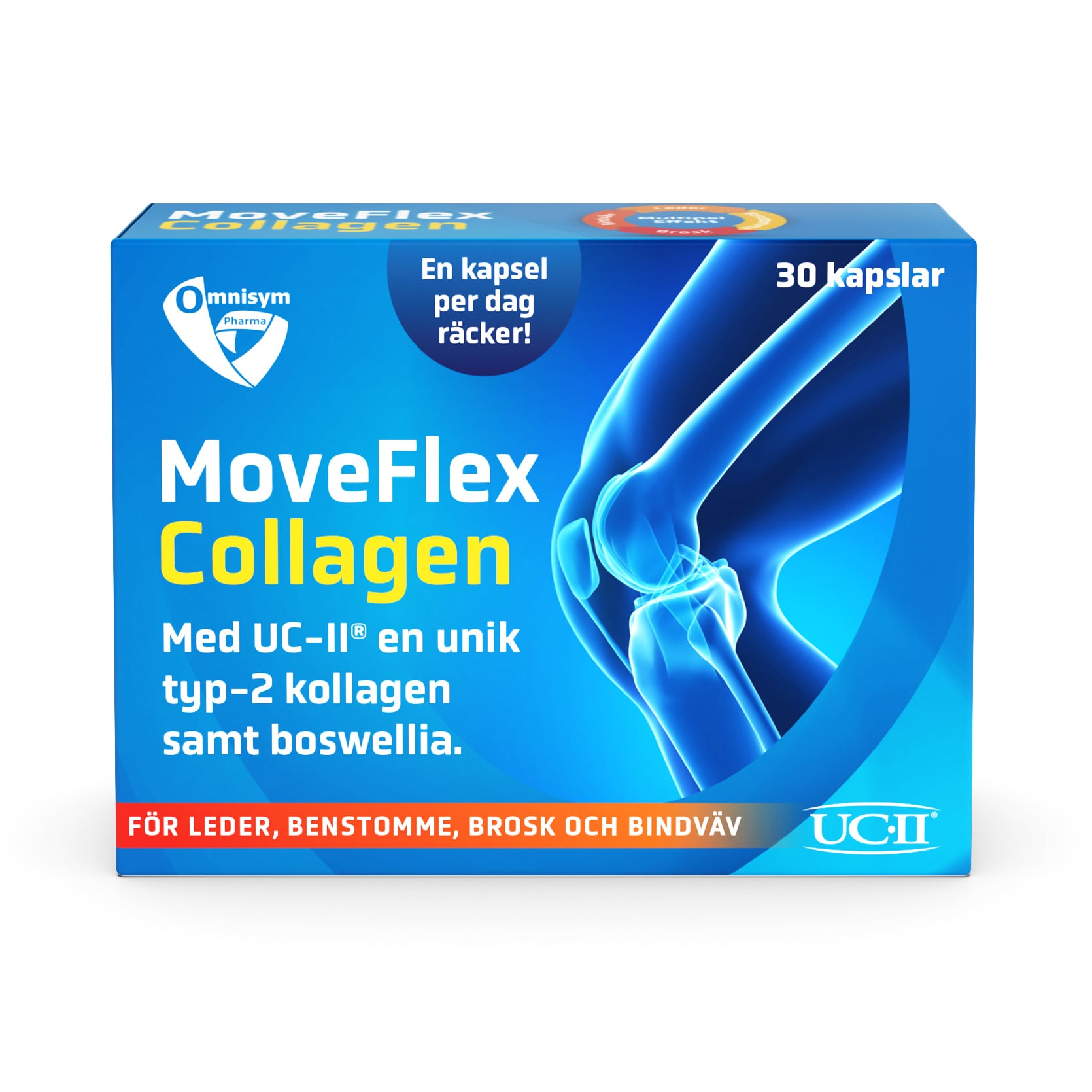 MoveFlex Collagen 30 kapslar från Omnisym Pharma – kapslar