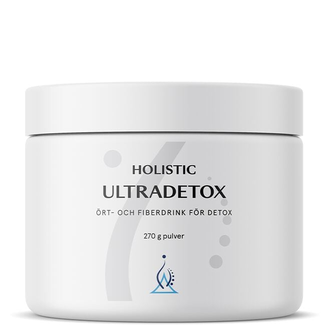 UltraDetox Ört & Fiberpulver 270 g från Holistic – pulver