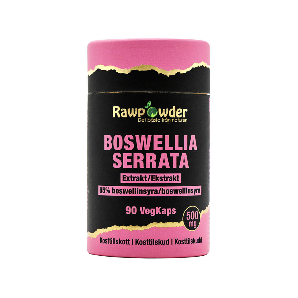 Boswellia Extrakt 500mg 90 kapslar från Rawpowder – kapslar