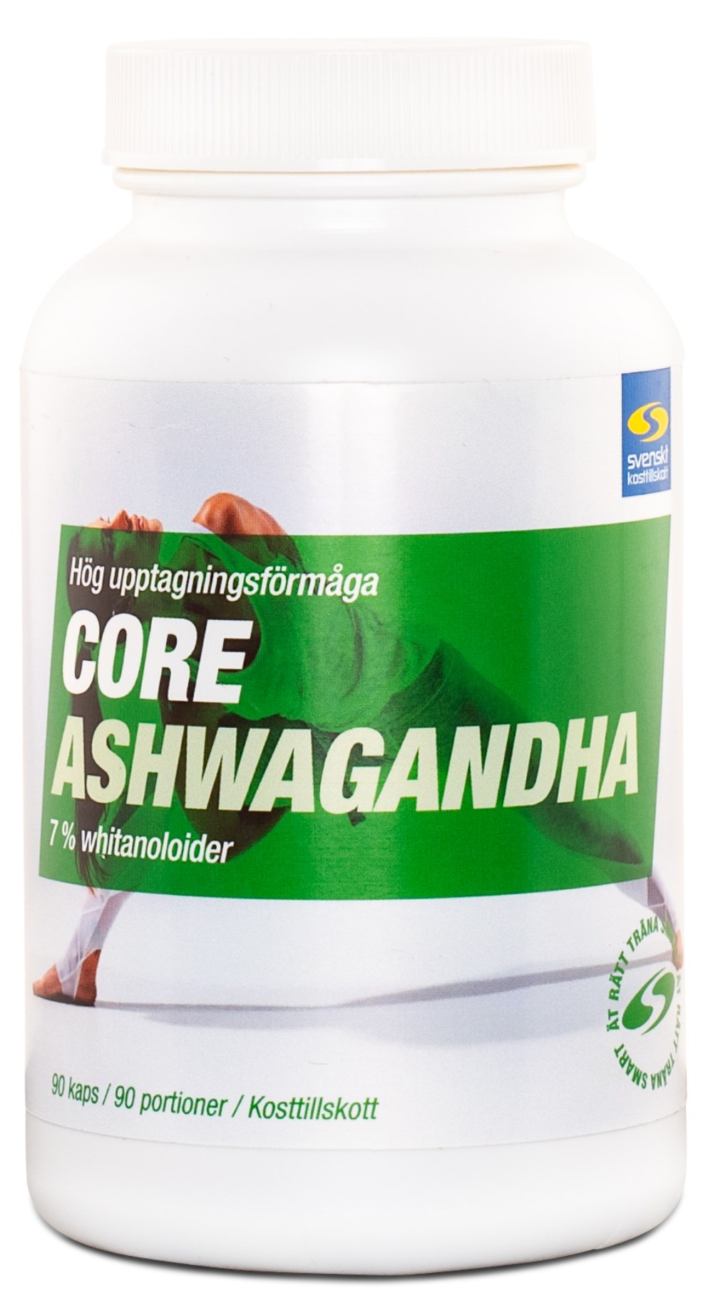 Core Ashwagandha från Svenskt Kosttillskott – kapslar
