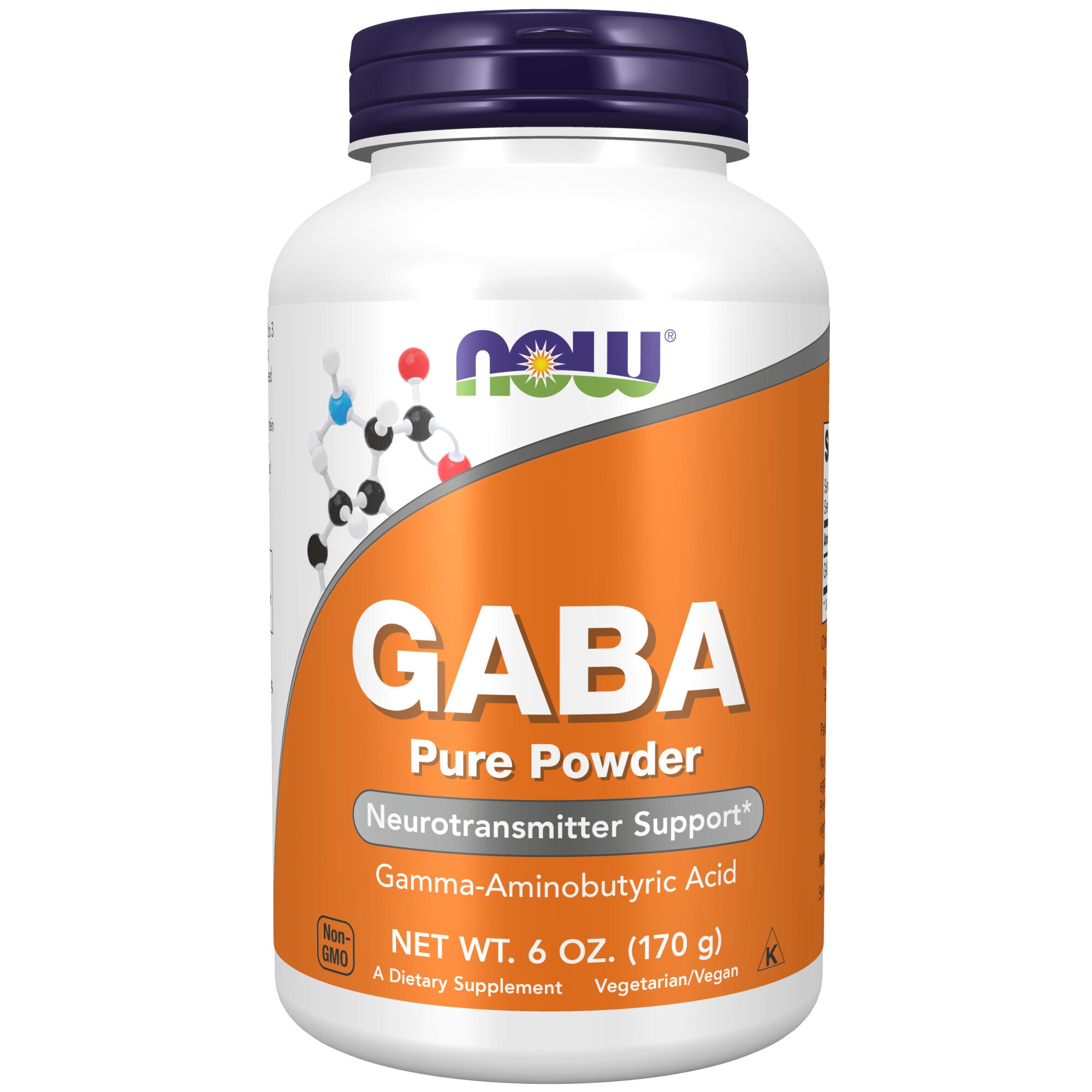 Gaba Pure Powder 170g från Now – pulver