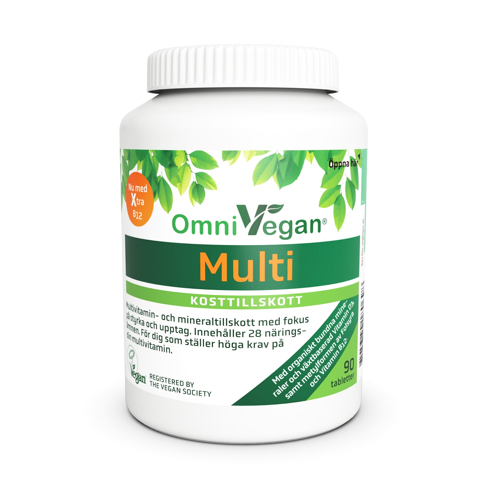 OmniVegan Multi 90 tabletter från Omnisym Pharma – tabletter