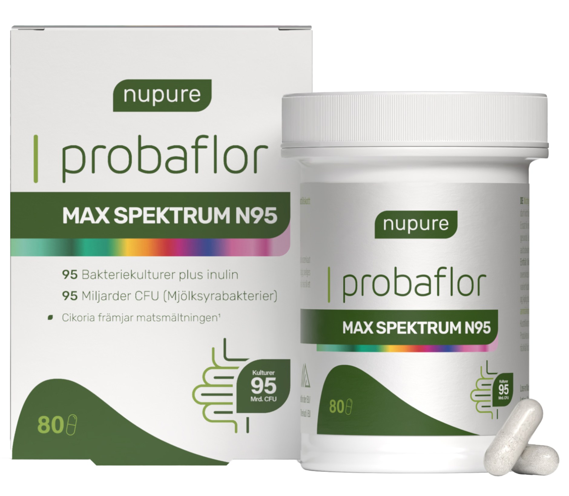 Nupure Probaflor MAX SPEKTRUM N95 från Nupure – kapslar