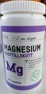Magnesium kosttillskott från ICA – tabletter