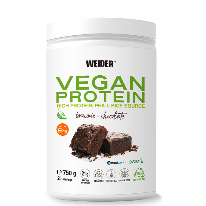 Veganskt Proteinpulver 750 g från Weider – pulver