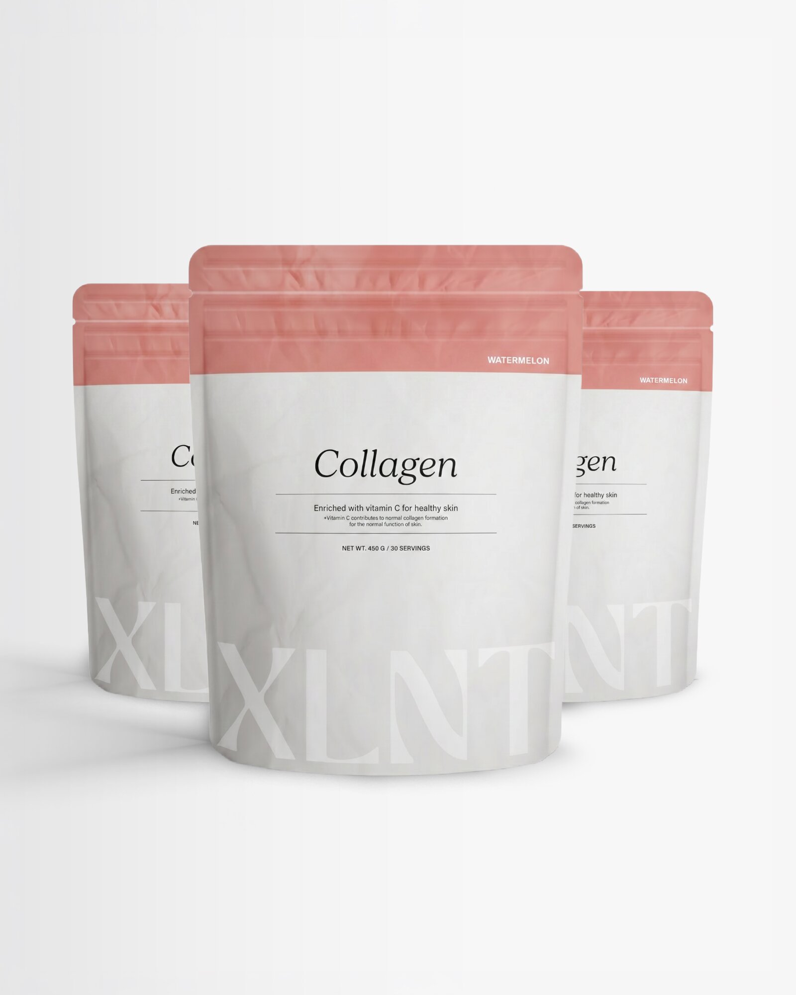 3 st Collagen från XLNT Sports – pulver