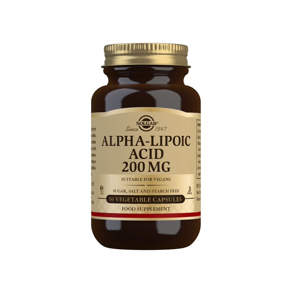 Alpha Lipoic Acid 50 kapslar från Solgar – kapslar