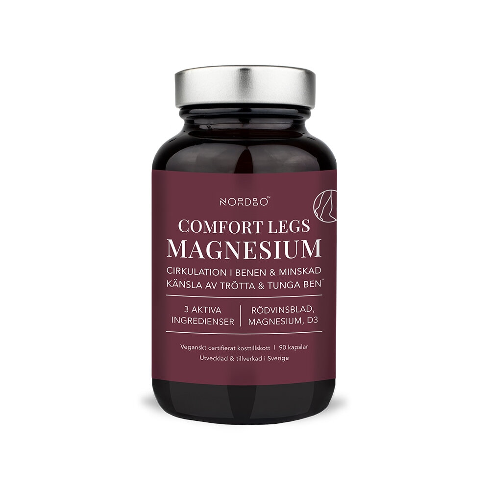 Comfort Legs Magnesium 90 kapslar från Nordbo – kapslar