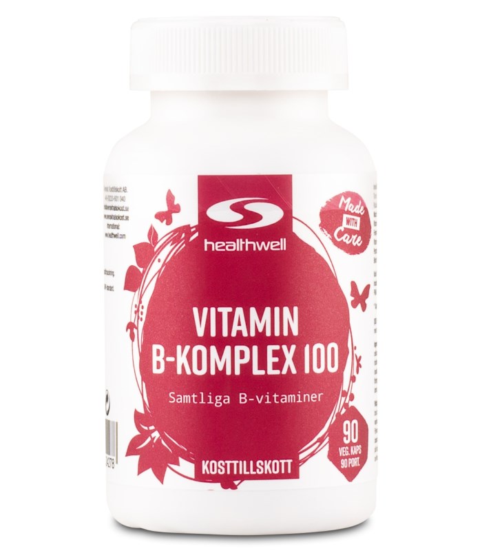 Healthwell Vitamin B-Komplex 100 från Healthwell – annat