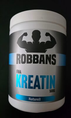 Robbans fina kreatin från Robbans Vassa Kosttillskott – pulver