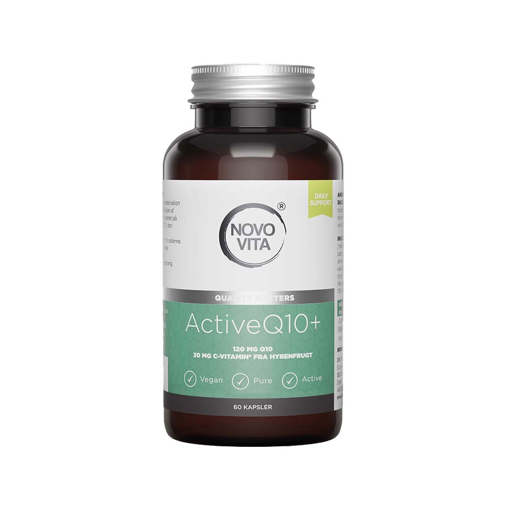Active Q10+ 60 kapslar från Novo Vita – kapslar