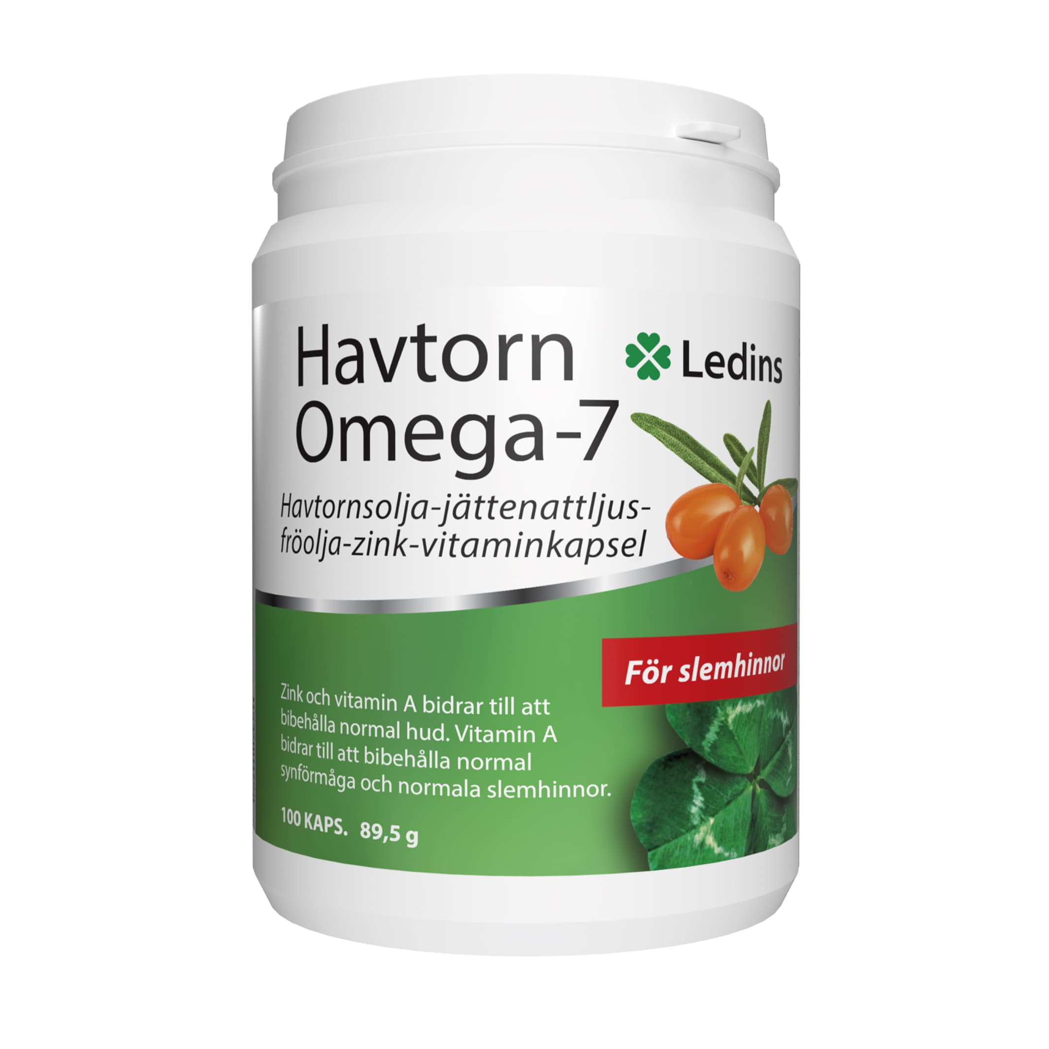 Havtorn Omega-7 100 kapslar från Ledins – kapslar