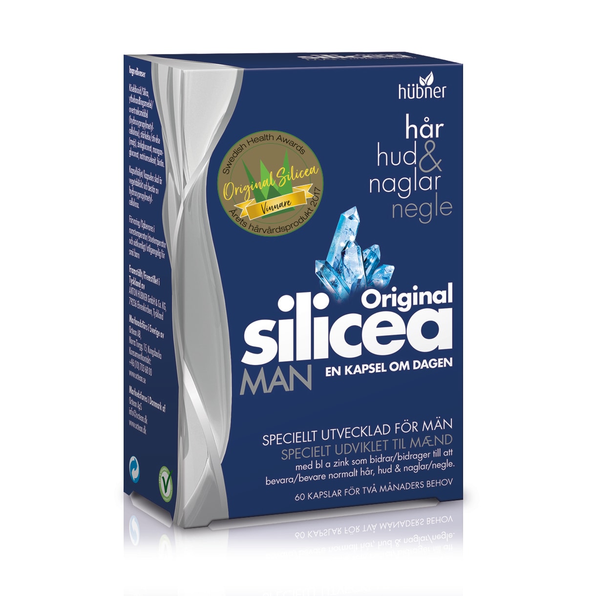 Original Silicea Man 60 kapslar från Silicea – kapslar