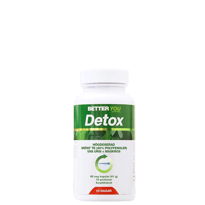 Detox 10 Dagar 60 kapslar från Better You – kapslar