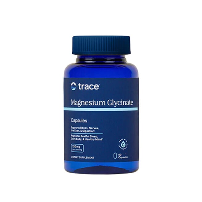 Magnesium Glycinate 120mg 90 vcaps från Trace Minerals – kapslar